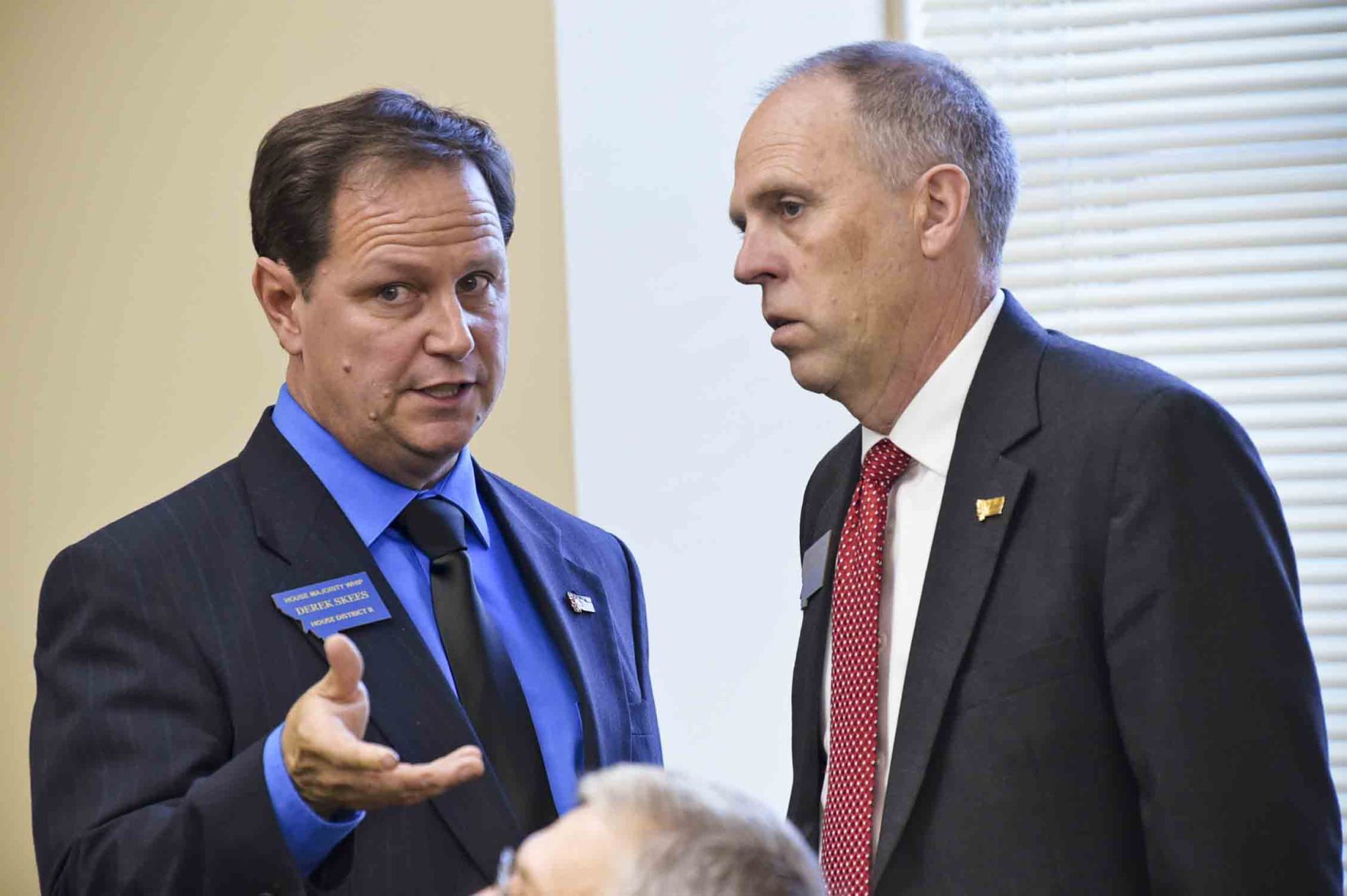 Derek Skees (R-Kalispell), chairman of the House Rules Committee,